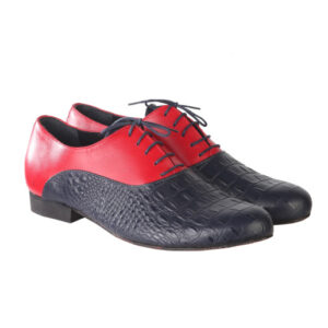 Pantofi Tango Oxford blumarin /rosu